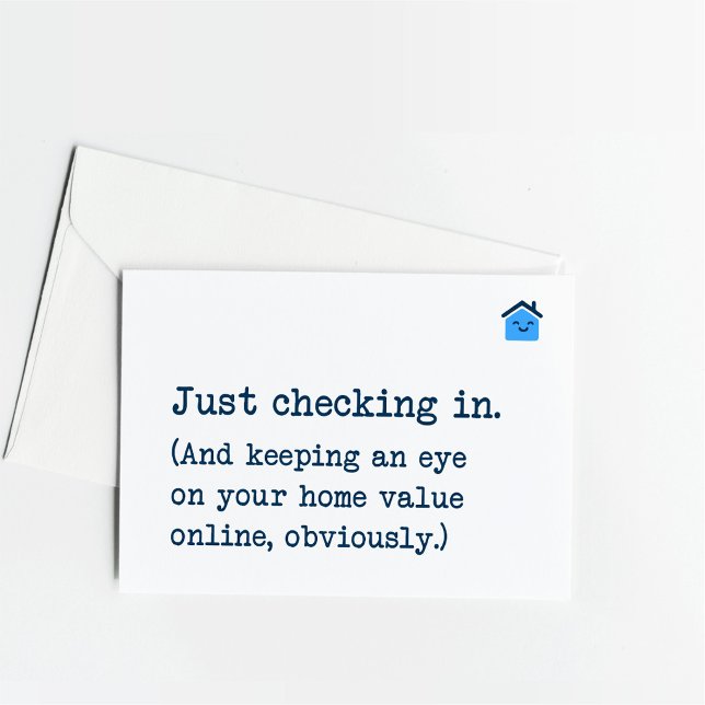 Fun Thinking of You Just Because Realtor Card (Creator Uploaded)