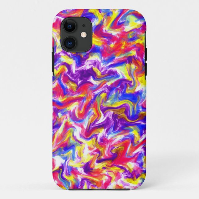 Fun Tie Dye Case-Mate iPhone Case (Back)