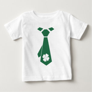 Fun Tie Printed Design St.Patrick's Day Bodysuits