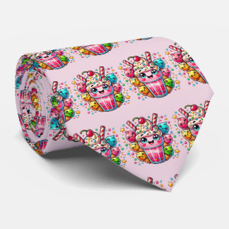 Fun tiled Ice cream parlor  Tie