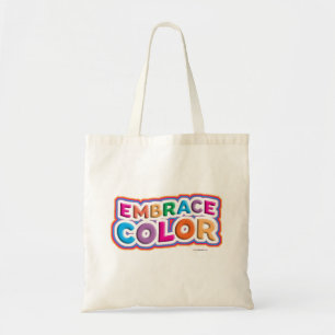 Fun Time Bold Bright Embrace Colour Motto Tote Bag