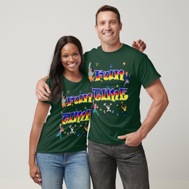 FUN TIME Men's Basic T-Shirt (Unisex)