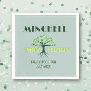 Fun Times! Custom family reunion Napkin