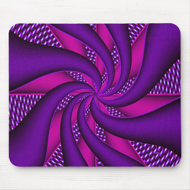 Fun Times Swirling... Mouse Pad (Front)