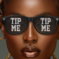 Fun Tip Me Bartender Party Black