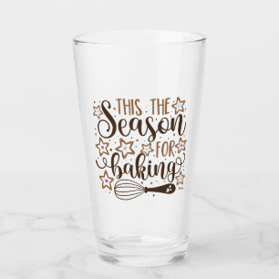 Fun 'Tis the Season for Baking Design Glass