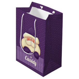 Fun to Personalise in Purple Medium Gift Bag