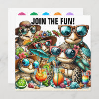 Fun Turtles Gathering 