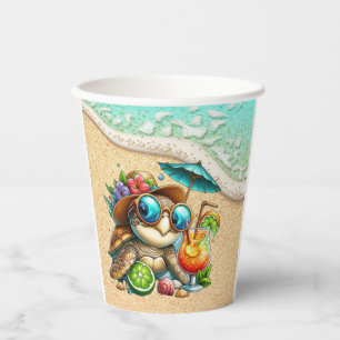 Fun Turtles Gathering Paper Cups