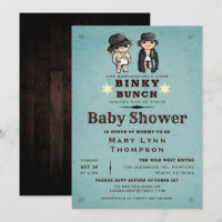 Fun Twins Binky Bunch Western Baby Shower