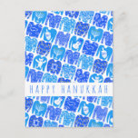 Fun Ugly Chanukah Sweaters Cute CUSTOM Holiday Postcard<br><div class="desc">Customise this card by adding your own  text over the cute background. Check my shop for more colours and designs or let me know if you'd like something custom. Thanks for shopping with me!</div>
