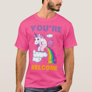 Fun Unicorn Rainbow Fart Poop Where Rainbows From T-Shirt