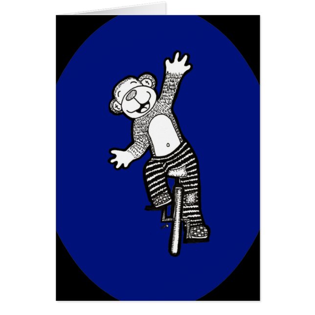 Fun Unicycle Monkey (Front)