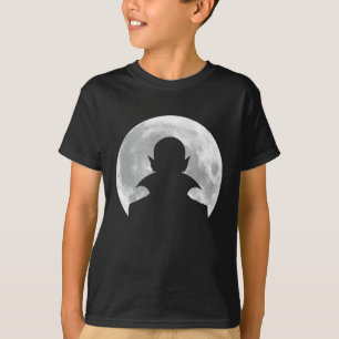Fun Vampire Full Moon Scary Creepy Spooky T-Shirt