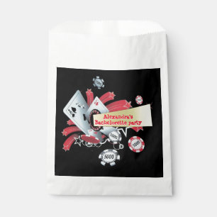 Fun Vegas poker casino chip bachelorette party Favour Bags