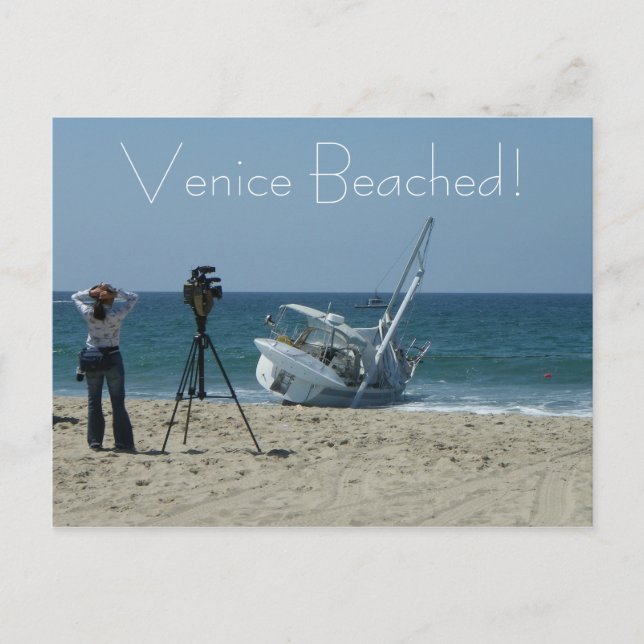 Fun Venice Beach Postcard! Postcard (Front)