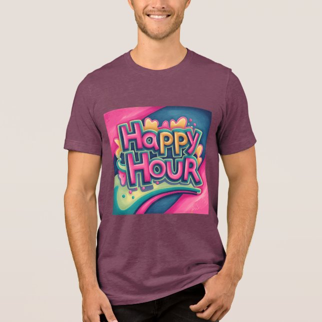 Fun & Vibrant Party Tee (Front)