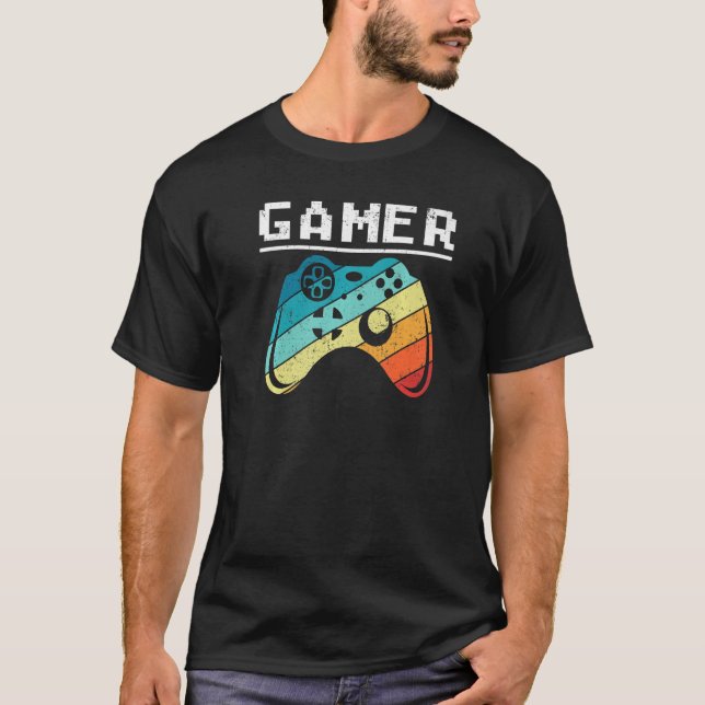Fun video games gamer gaming joke quote not gaming T-Shirt (Front)