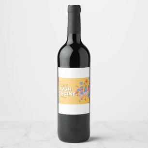 Fun Vigour Wine Bottle Label