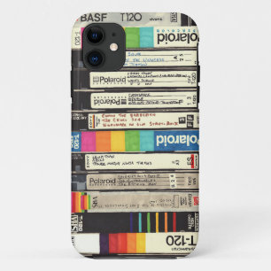 Fun Vintage 80s Retro VHS Tape Stack Case-Mate iPhone Case