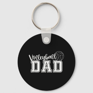 Fun Volleyball Dad Volleyball Father Player Lover Key Ring
