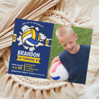 Fun Volleyball Kids Birthday
