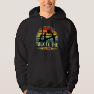 Fun Volleyball Shirt Talk To The Hands Middle Bloc