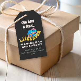 Fun Volunteer Employee Staff Appreciation Gift Tags