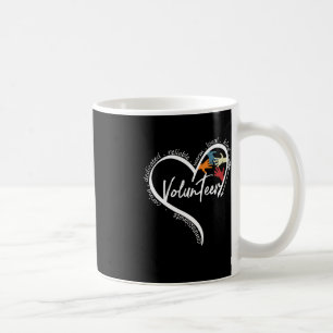Fun Volunteer Graphic Tees Tops Back To School Art Coffee Mug