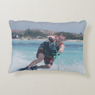 Fun Wakeboarding Decorative Cushion