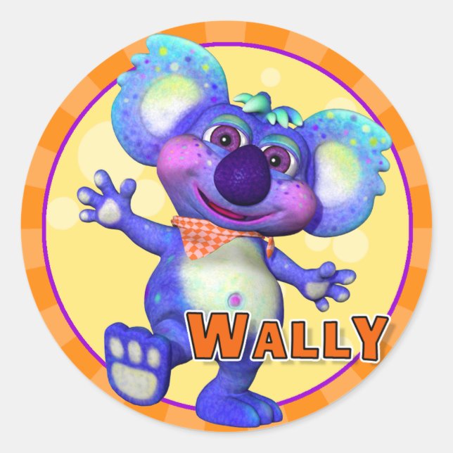 Fun Wally Stickers (Front)