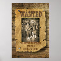 Fun Wanted Poster!