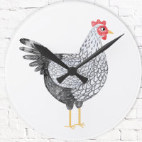 Fun Watercolor Wyandotte Chicken