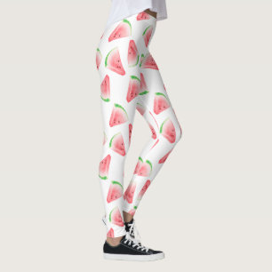 Fun Watermelon Pattern All-Over-Print Leggings