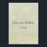 Fun Wedding Advice Comment Cards<br><div class="desc">Personalise text and font  Fun card for your guests.You can change "I thought" to "I Shouted",  or "I Screamed",  have fun with it.</div>