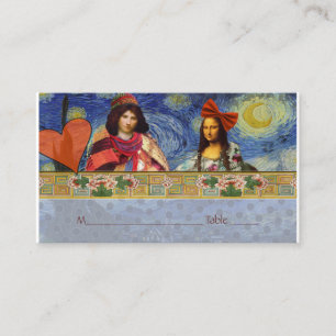 Fun Wedding Place cards Starry Night Fantastic
