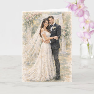 Fun Wedding Prayer Inspired by Ezekiel 25:17 Card