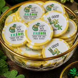 Fun Wee Bit Irish Luck Token Poke Chip