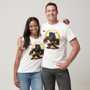 Fun werewolf cartoon T-Shirt