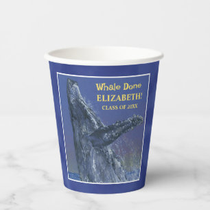 Fun Whale Graduation Party Cup