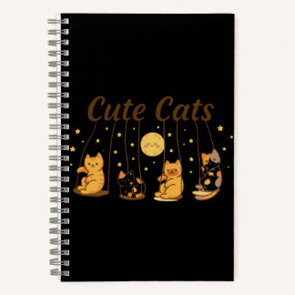 Fun & Whimsical School Journal for Kids and Cat Lo