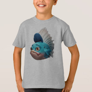 Fun Wild Fish Hair Art T-Shirt