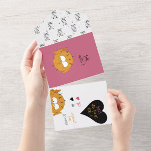 Fun Will You Be Mine? Puffer Love + Valentine Card