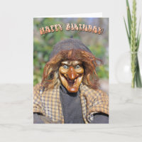Fun Witch Birthday Card!