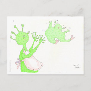 Fun with Grandma Postcard