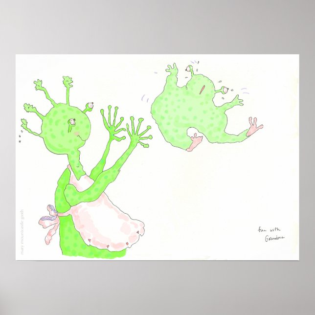 Fun with Grandma! Poster (Front)