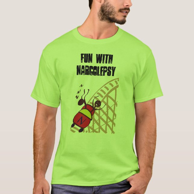 Fun with Narcolepsy T-Shirt (Front)