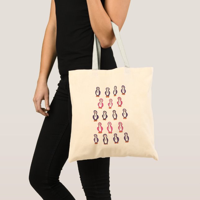 Fun with Penguins Tote Bag (Front (Product))