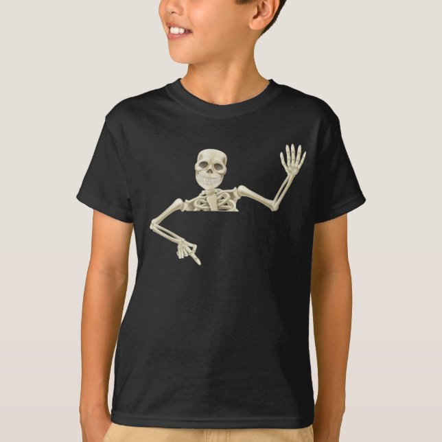 Fun with skeletons. T-Shirt (Front)