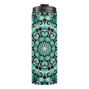 Fun with Teal and black Thermal Tumbler